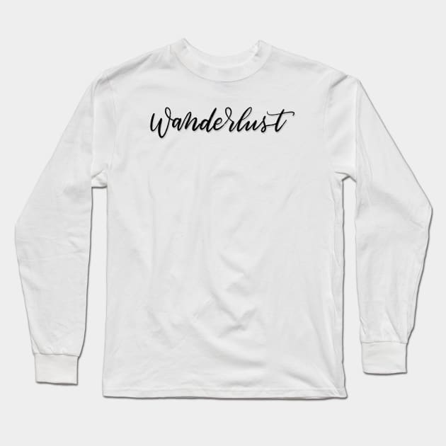 Wanderlust Long Sleeve T-Shirt by Ruralmarket